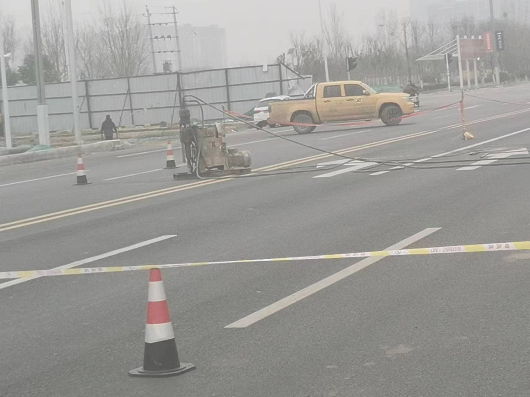 泾阳高速公路路基注浆